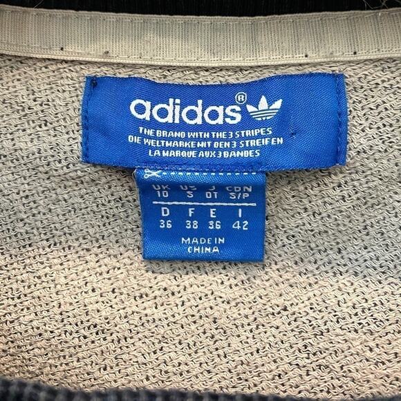 ADIDAS | Originals Chevron Trefoil Logo Tee Shirt Blue Graphic | Small - Picture 6 of 6